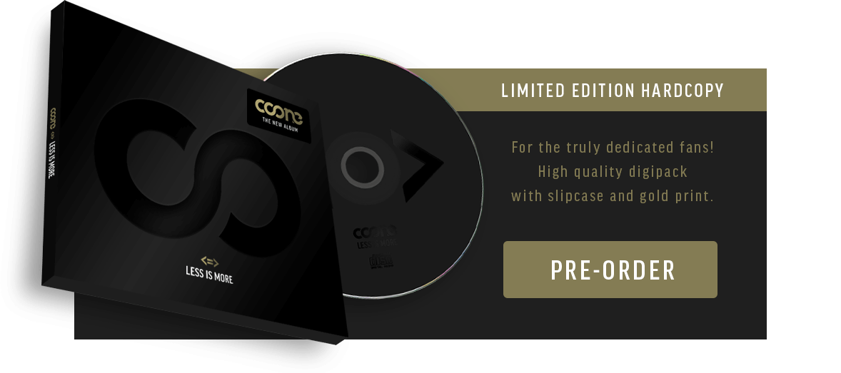 Pre-order limited edition hardcopy Less Is Moore Coone